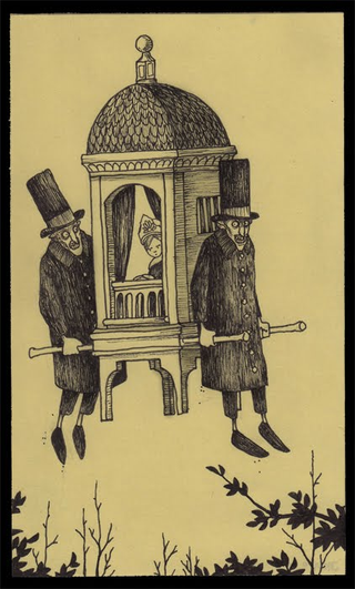 Illustration for article titled What if Edward Gorey drew Lovecraft's unspeakable horrors?